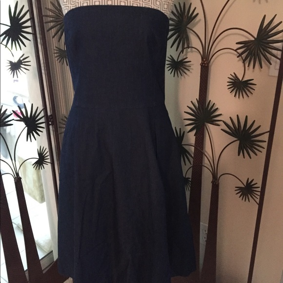 White House Black Market strapless dress - Picture 2 of 4